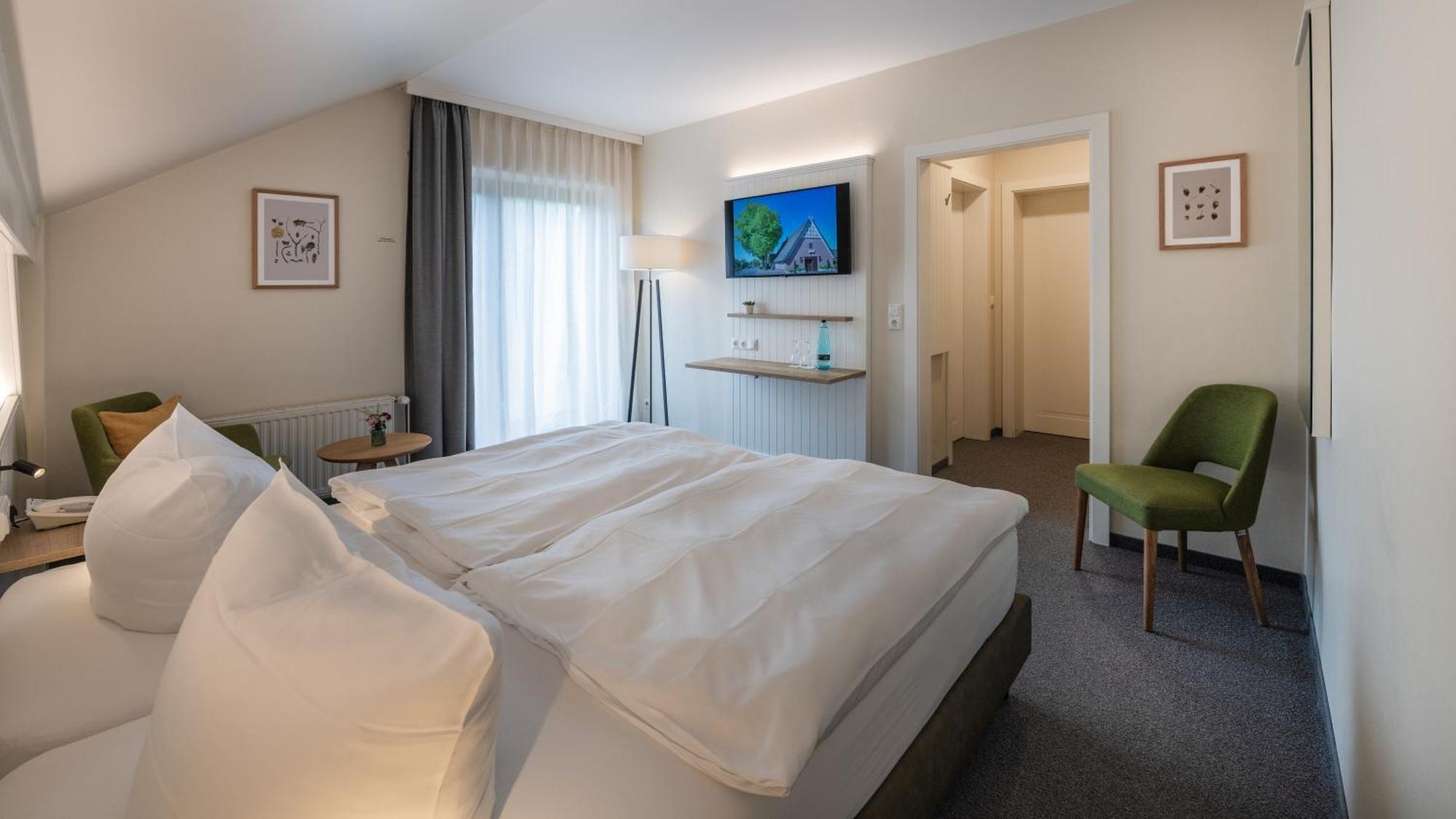 Landhotel Zur Eiche ブクステフーデ エクステリア 写真